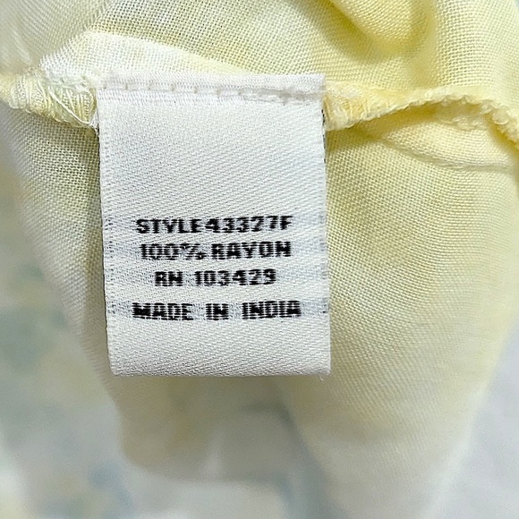 Caffe Marakesh Oversized Boxy Tie Dye Button Front Blouse Size Large - Picture 8 of 9